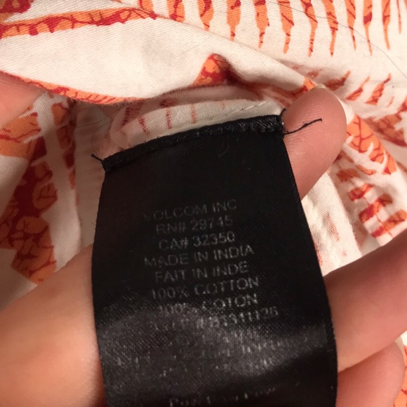 Volcom | Tribal print strapless mini dress with pockets - Picture 10 of 10